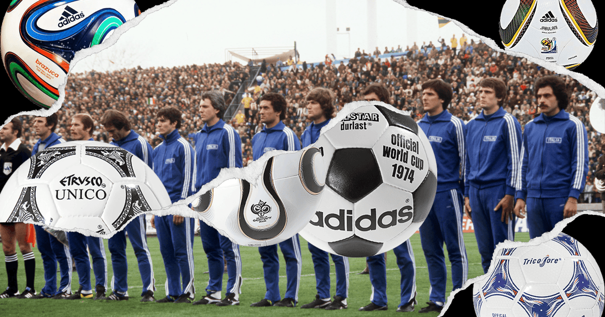 From the Tango to the Brazuca via the Jabulani: A brief history of