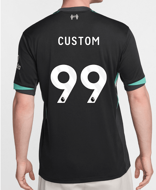 Liverpool Away Jersey 24/25 - Custom Printing