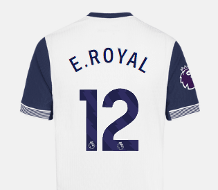 Tottenham Home Jersey 24/25 - Custom Printing