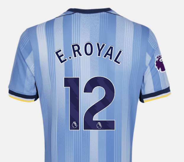 Tottenham Away Jersey 24/25 - Custom Printing