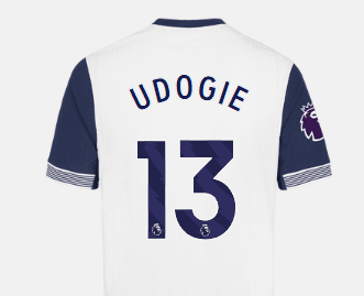 Tottenham Home Jersey 24/25 - Custom Printing