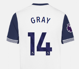 Tottenham Home Jersey 24/25 - Custom Printing