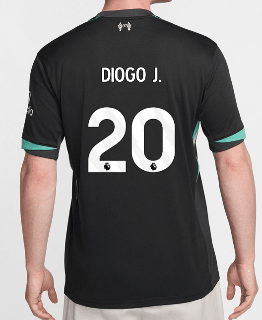 Liverpool Away Jersey 24/25 - Custom Printing