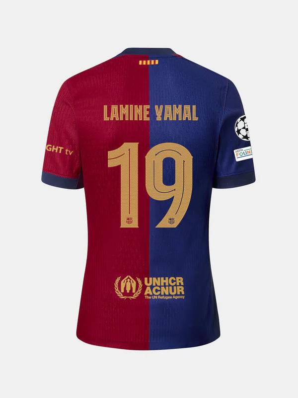 Barcelona Home Jersey 24/25 - Custom Printing