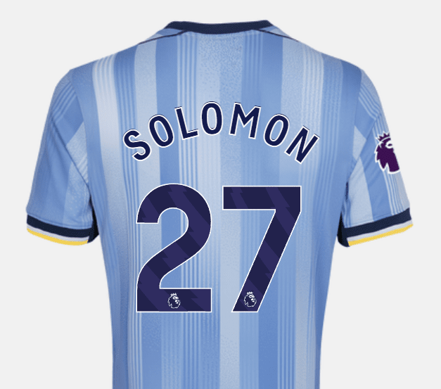 Tottenham Away Jersey 24/25 - Custom Printing