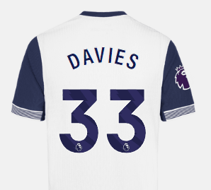 Tottenham Home Jersey 24/25 - Custom Printing