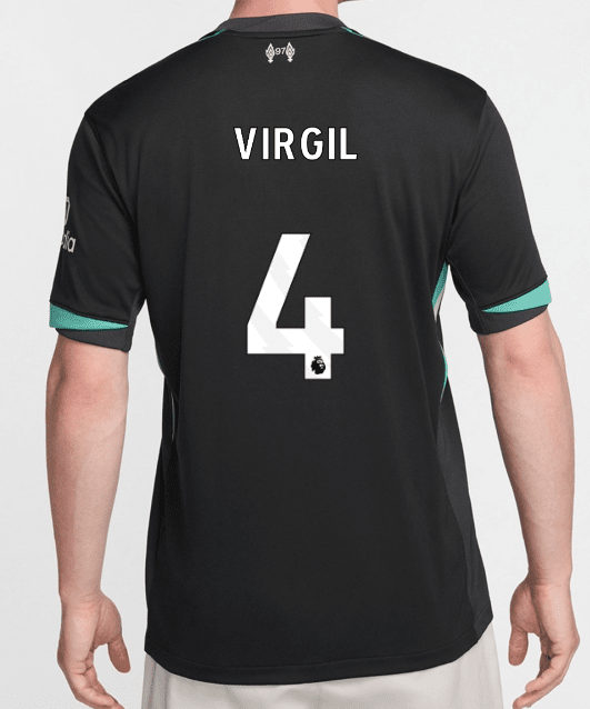 Liverpool Away Jersey 24/25 - Custom Printing