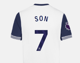 Tottenham Home Jersey 24/25 - Custom Printing