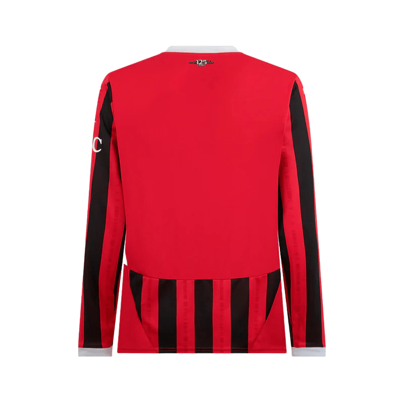 AC Milan 24/25 Long Sleeve Home Jersey (77495901)