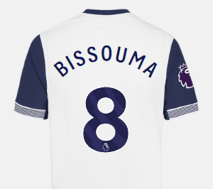 Tottenham Home Jersey 24/25 - Custom Printing