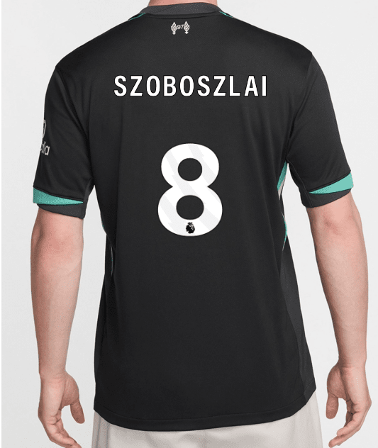 Liverpool Away Jersey 24/25 - Custom Printing