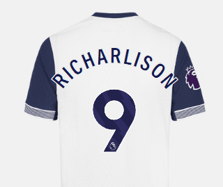 Tottenham Home Jersey 24/25 - Custom Printing