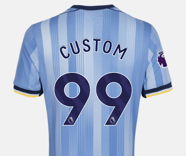 Tottenham Away Jersey 24/25 - Custom Printing