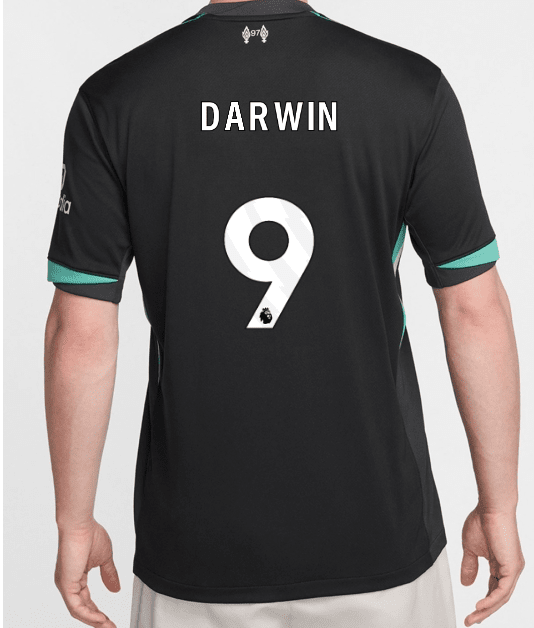 Liverpool Away Jersey 24/25 - Custom Printing