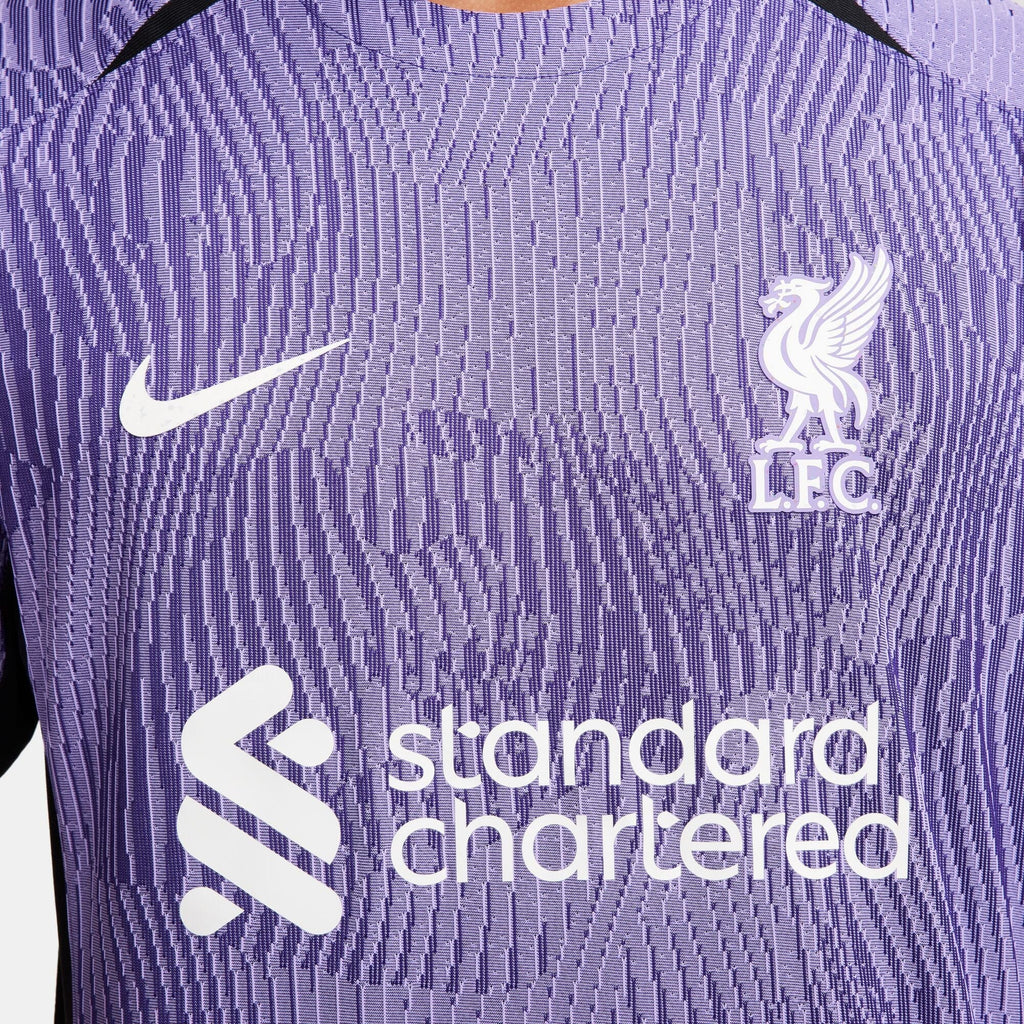 Luis Diaz Liverpool Nike 2023/24 Third Vapor Match Authentic Player Jersey  - Purple