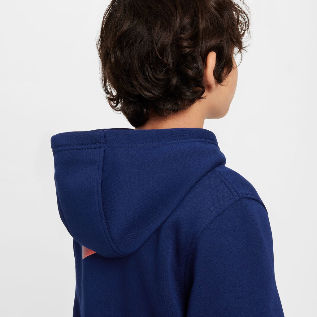 Big Kids' Club Fleece CR7 Hoodie (HF4348-492)