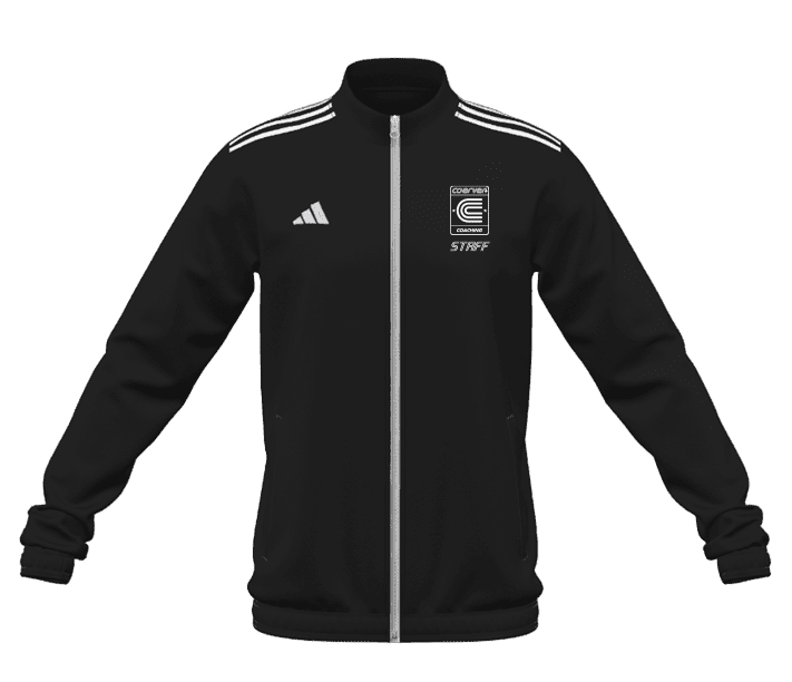 COERVER COACHING STAFF  Entrada 22 Youth Track Jacket (IA0430-BLACK)