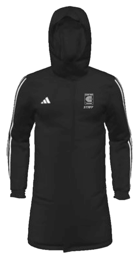 COERVER COACHING STAFF  Mi Adidas 23 Stadium Jacket Mens (HT6465-BLACK)