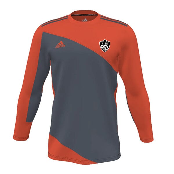 RISE FOOTBALL ACADEMY  Mens Squadra 21 Goalkeeper Jersey (GV5541-ORANGEBLACK)