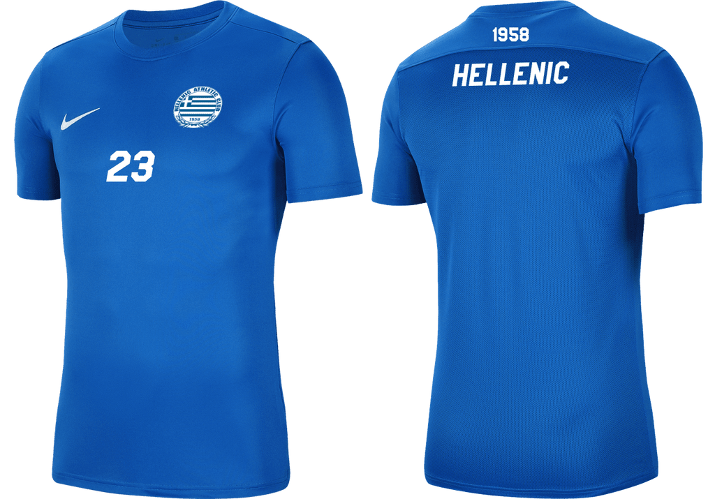 HELLENIC AC  Men's Park 7 Jersey - Mens Training Kit