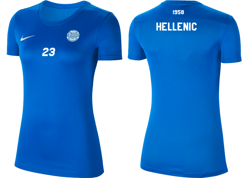 HELLENIC AC  Women's Park 7 Jersey - Training Kit