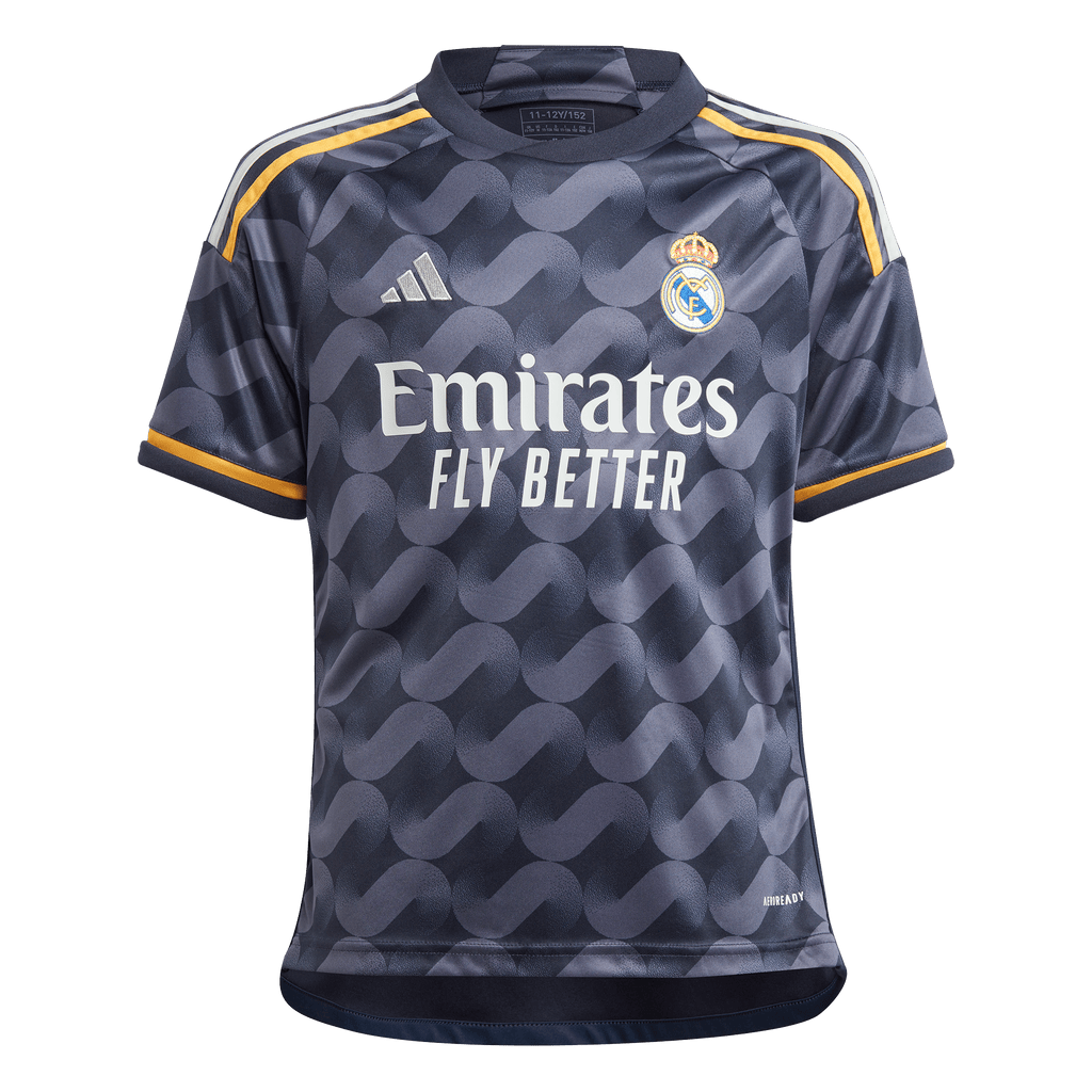 adidas Real Madrid 23/24 Long Sleeve Away Jersey - Blue, Men's Soccer, adidas US in 2023