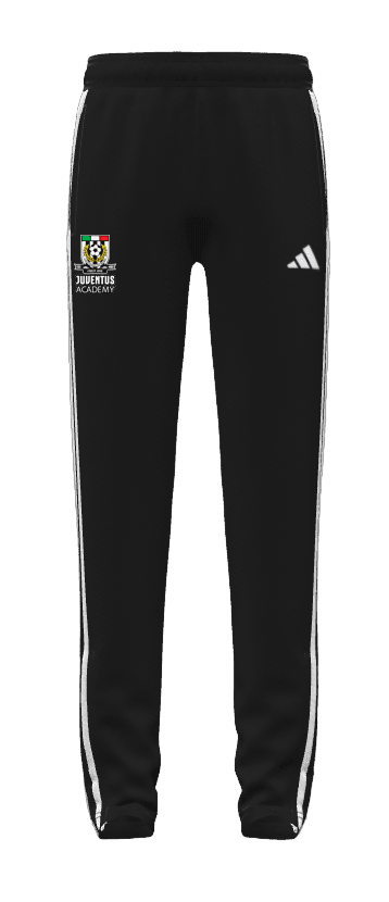 JUVENTUS ACADEMY  Adidas Mi Entrada 22 Pants Youth w Stripes (IA0421-BLACK-3STRIPE)