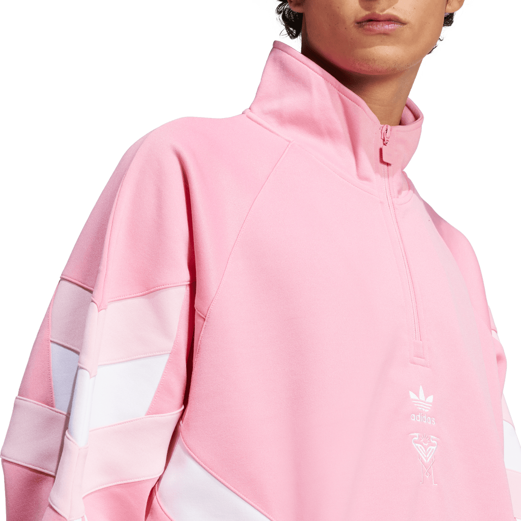 Inter Miami CF Half-Zip Crew Sweatshirt (JI6907)