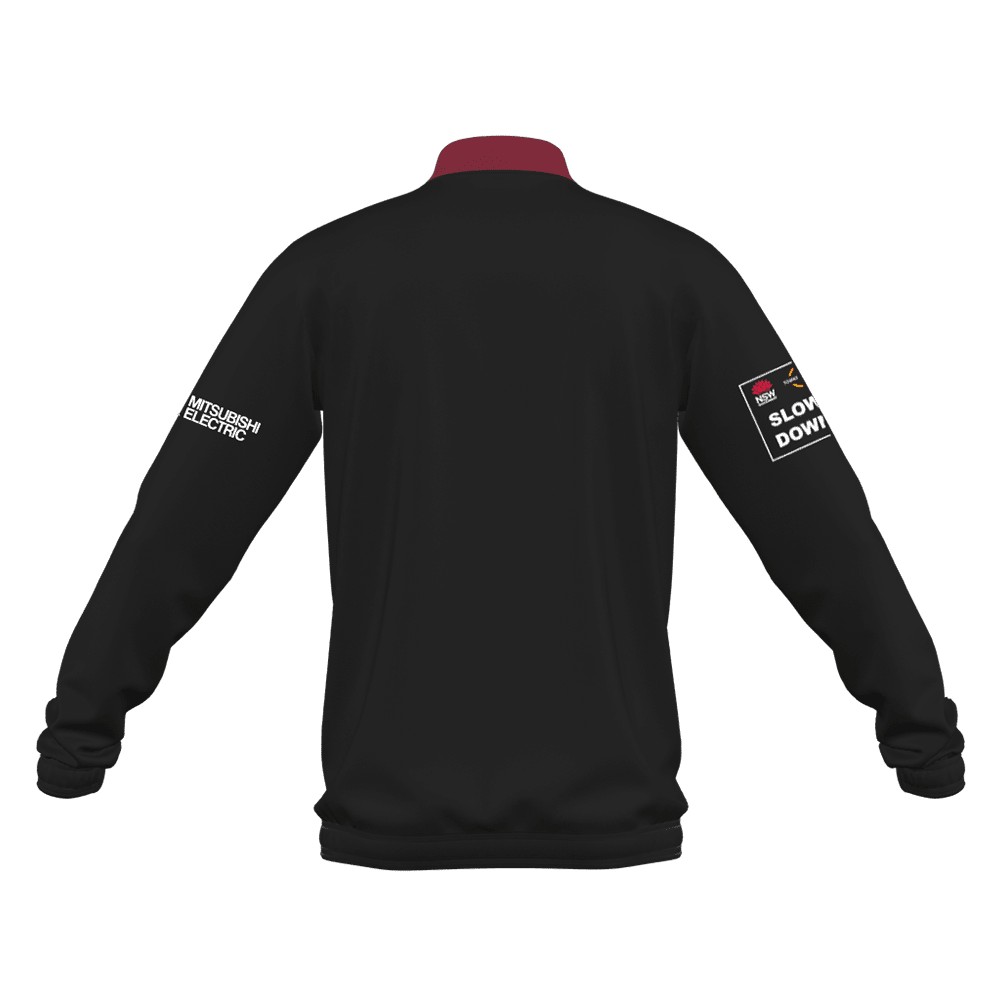 Western Sydney Wanderers 24/25 Track Jacket (IA0416-BLACKRED)