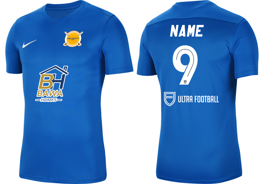 NEWFARM PUNJABI SPORTS CLUB  Youth Nike Dri-FIT Park 7 Jersey