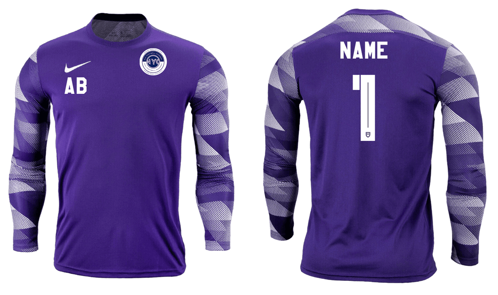 NYC FOOTBALL ACADEMY  Youth Park 4 Goalkeeper Jersey (CJ6072-547)