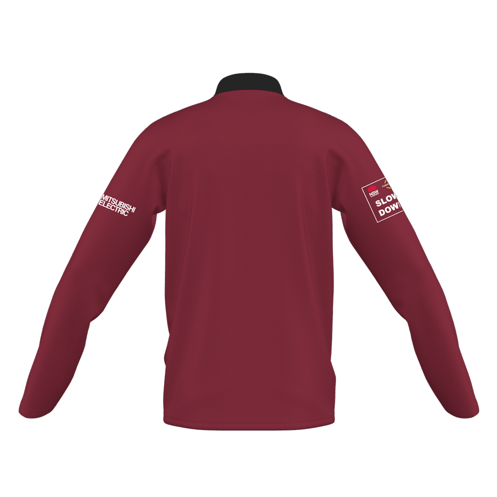 Western Sydney Wanderers 24/25 Players 1/4 Zip (IA0414-RED)