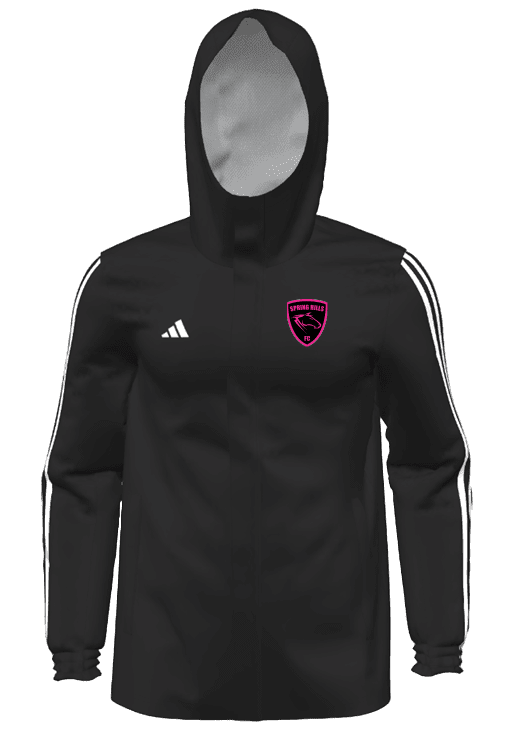 SPRING HILLS FC GIRLS Adidas Mi 23 All Weather Jacket Mens (HT6466-BLACK)