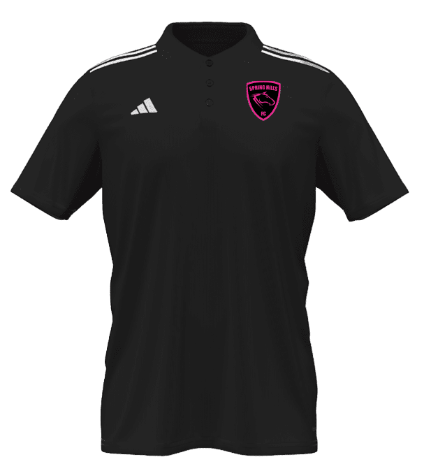 SPRING HILLS FC GIRLS Adidas Mi Entrada 22 Polo Mens (IA0419-BLACK)