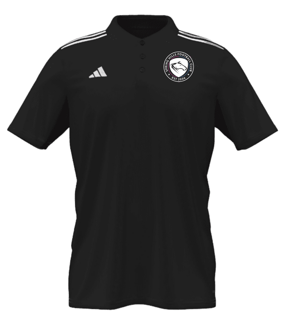 SPRING HILLS FC Adidas Mi Entrada 22 Polo Mens (IA0419-BLACK)