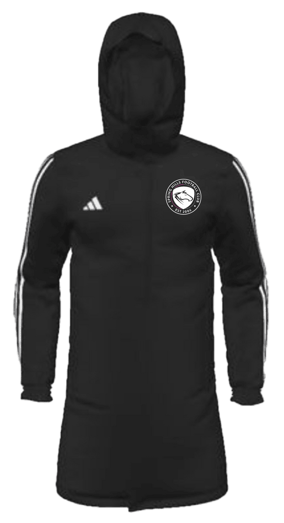 SPRING HILLS FC Mi Adidas 23 Stadium Jacket Mens (HT6465-BLACK)