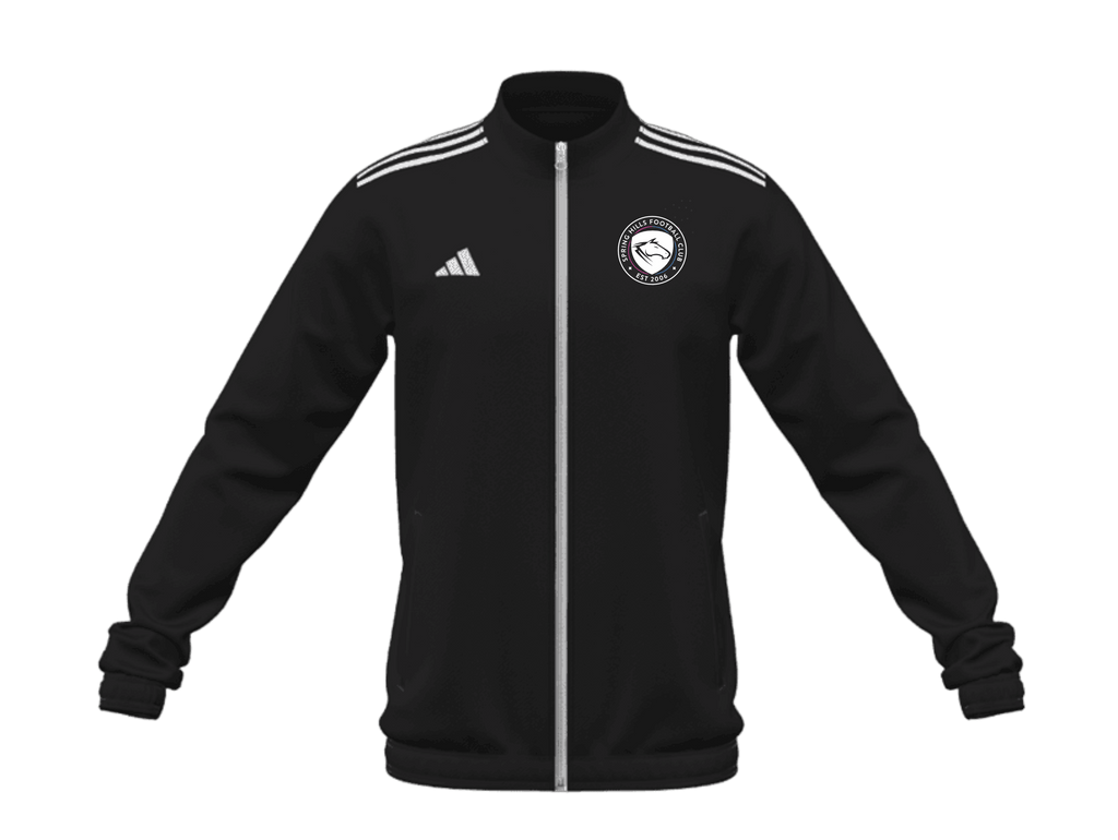 SPRING HILLS FC Adidas Entrada 22 Track Jacket Mens (IA0416-BLACK)