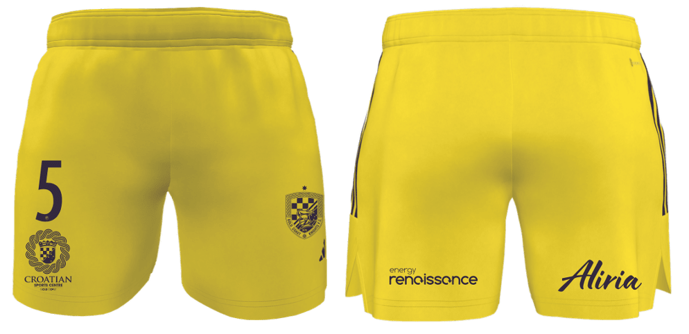 GOLD COAST KNIGHTS Men's Condivo Home Goalkeeper Shorts (HB5390-755-2246)