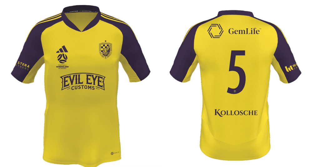 GOLD COAST KNIGHTS Men's Condivo Home Goalkeeper Jersey (HB5395-755-2246-A11)