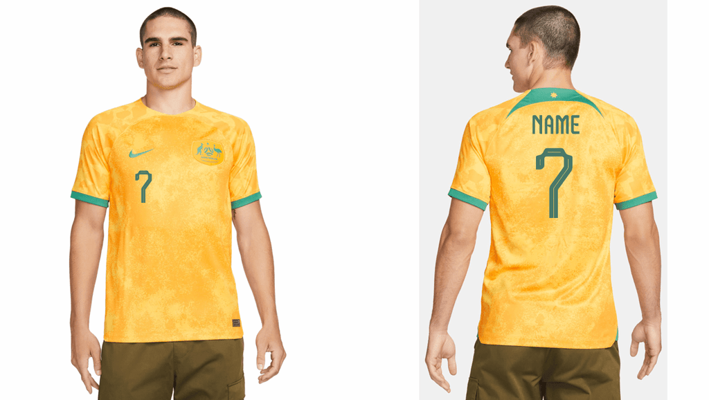 Australia Jersey - Custom Printing