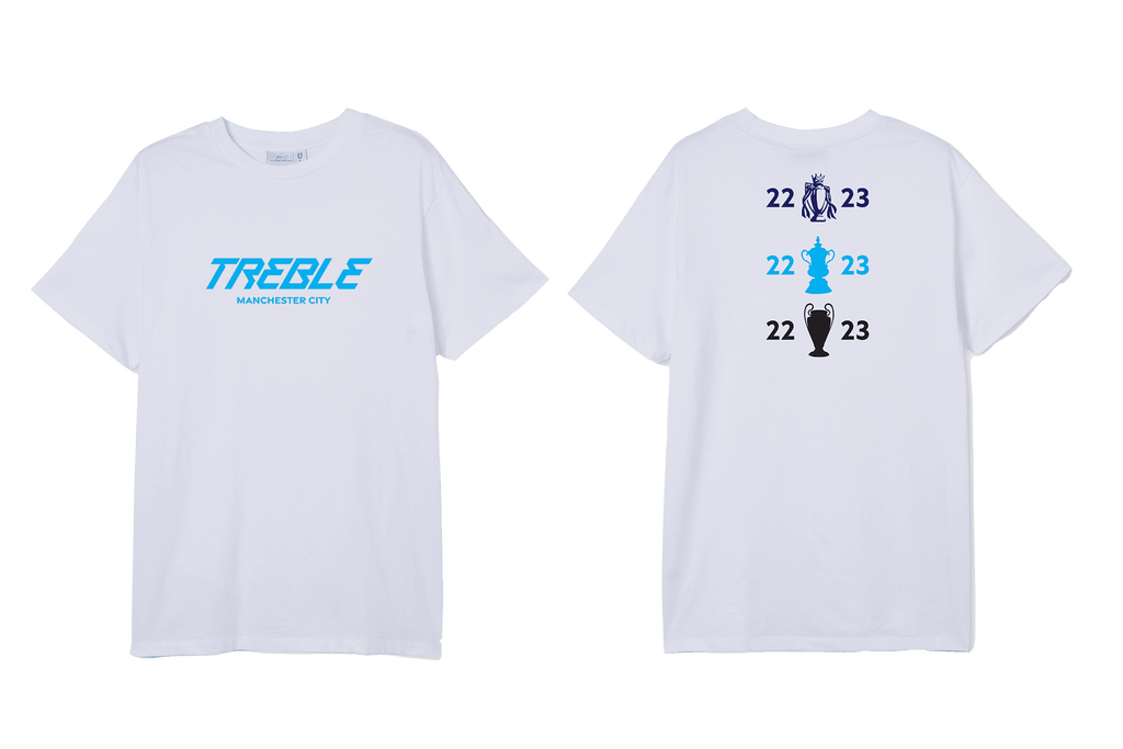 Man City Treble Fan Tee (9631416-021)