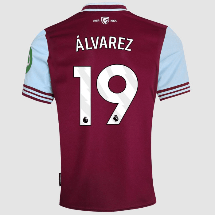 West Ham FC Home Jersey 24/25 - Custom Printing