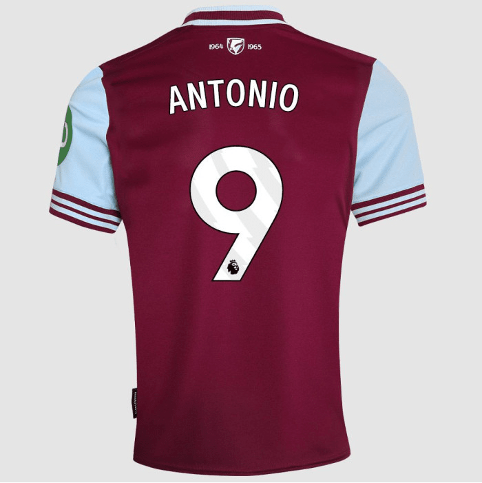 West Ham FC Home Jersey 24/25 - Custom Printing