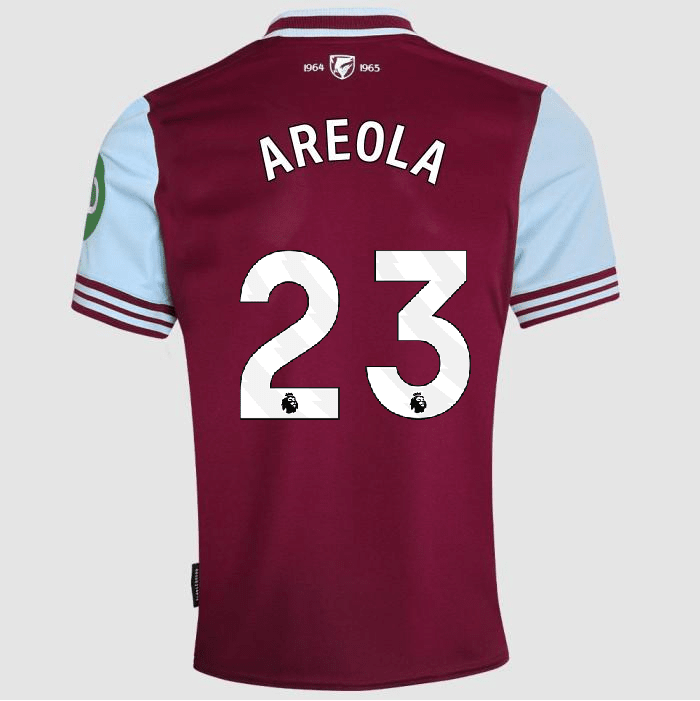 West Ham FC Home Jersey 24/25 - Custom Printing