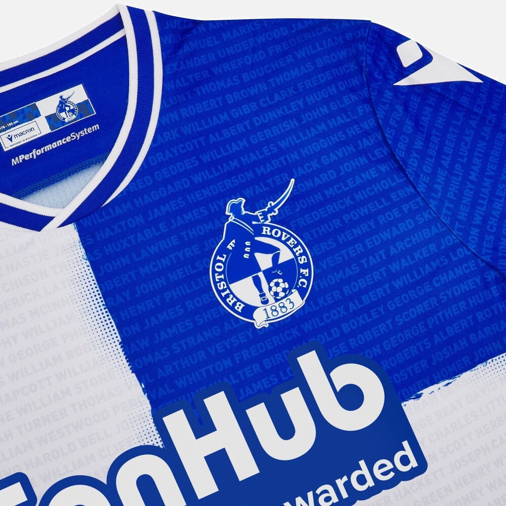 Bristol Rovers FC 24/25 Home Jersey (700061830001)