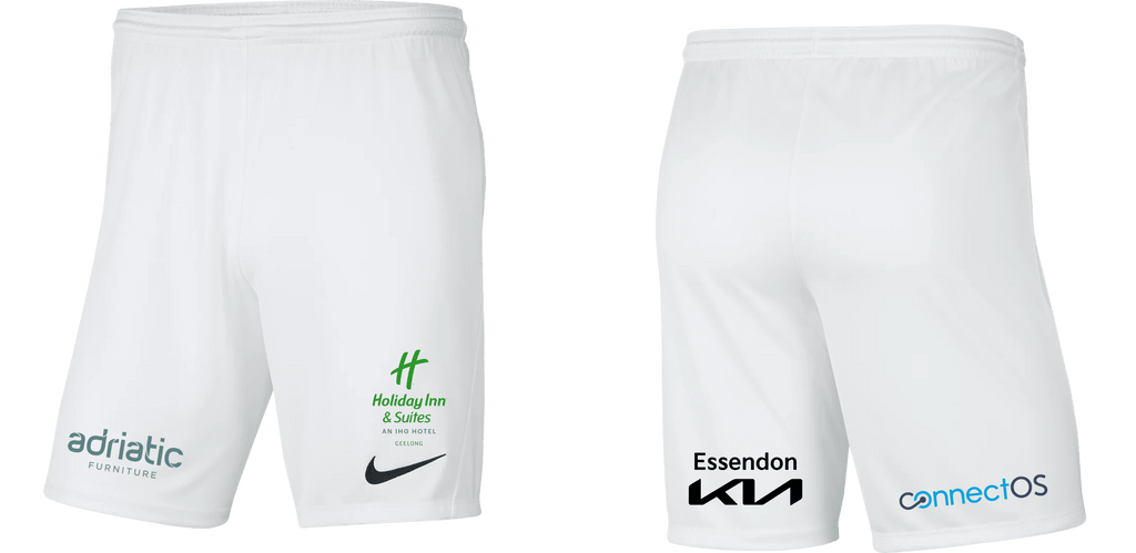 ESSENDON ROYALS  Men's Park 3 Shorts - Men's/Boy's Community Away Kit Shorts