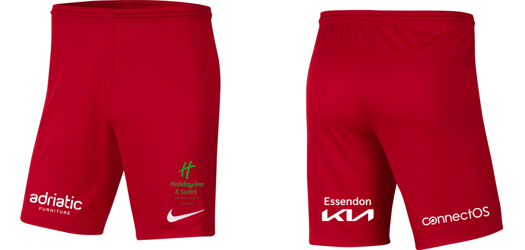 ESSENDON ROYALS  Men's Park 3 Shorts - Men's/Boy's Community Home Kit