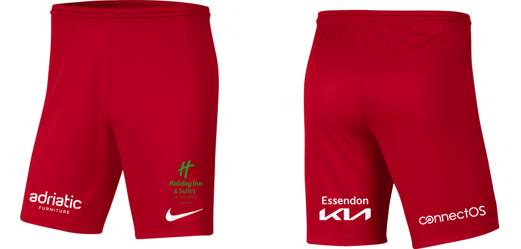 ESSENDON ROYALS  Men's Park 3 Shorts - NPL Home Kit (BV6855-657)