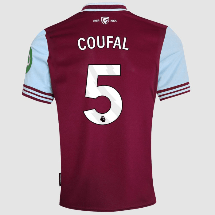 West Ham FC Home Jersey 24/25 - Custom Printing