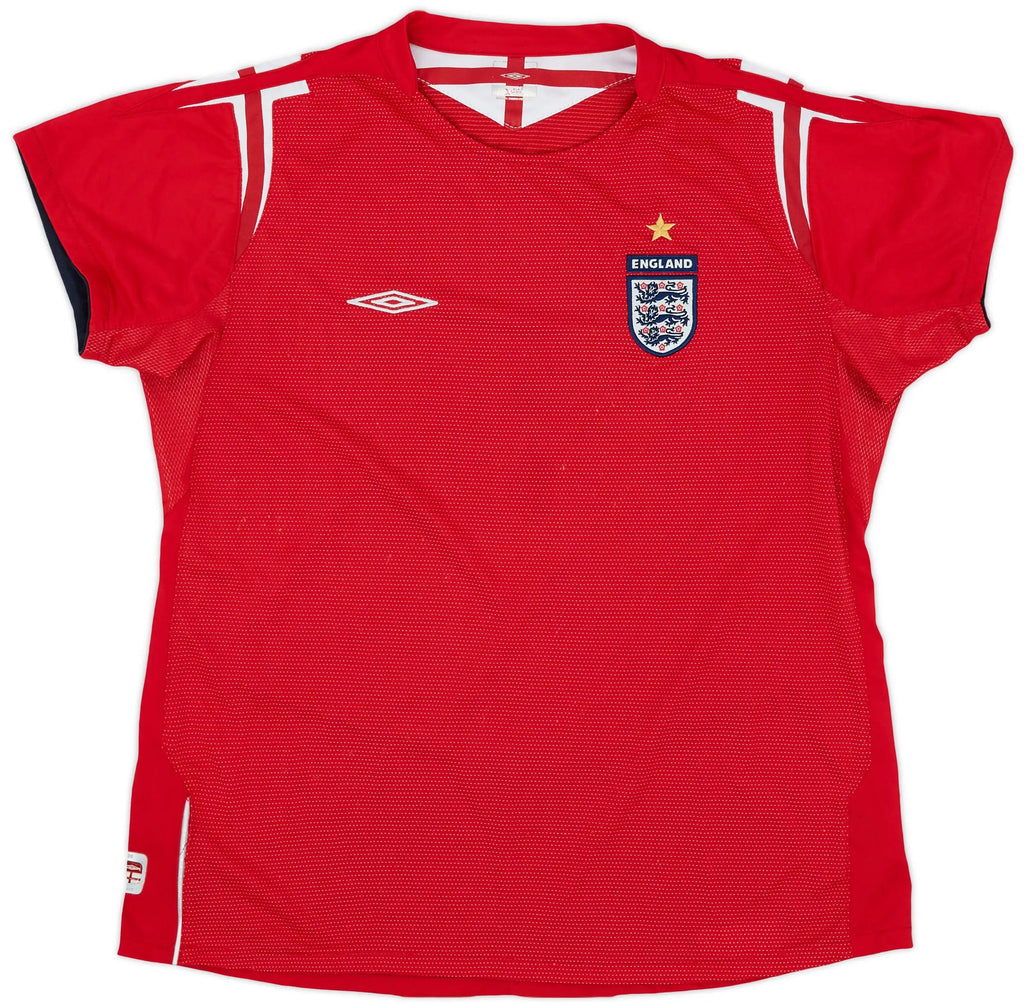 2004-06 England Away Shirt - 8/10 - (Womens L)